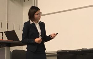Yan defending her thesis (Dec 2016)